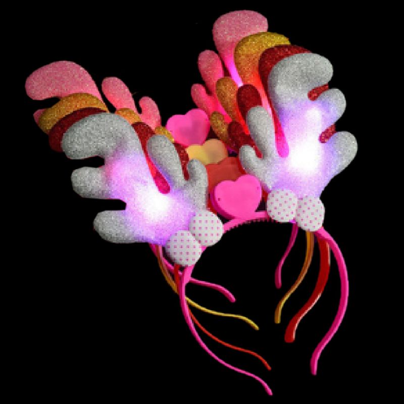 LED Flashing Lights up Glow Sticks Party Xmas Santa Claus Snowman Tree: 2