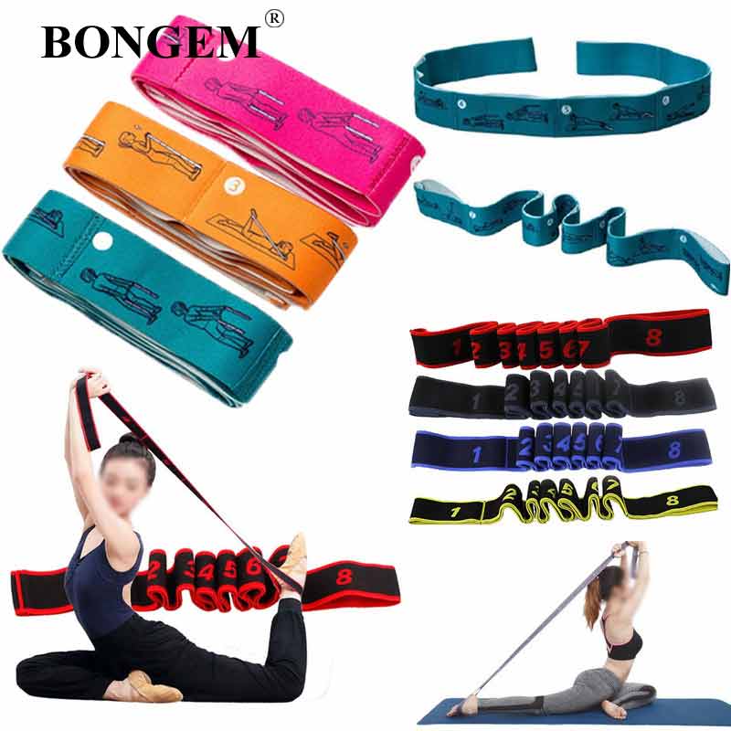 Yoga Stretch Band - Widerstandsband Elastisches Tanzband Trainingsband Fitness Dehnen Crossfit