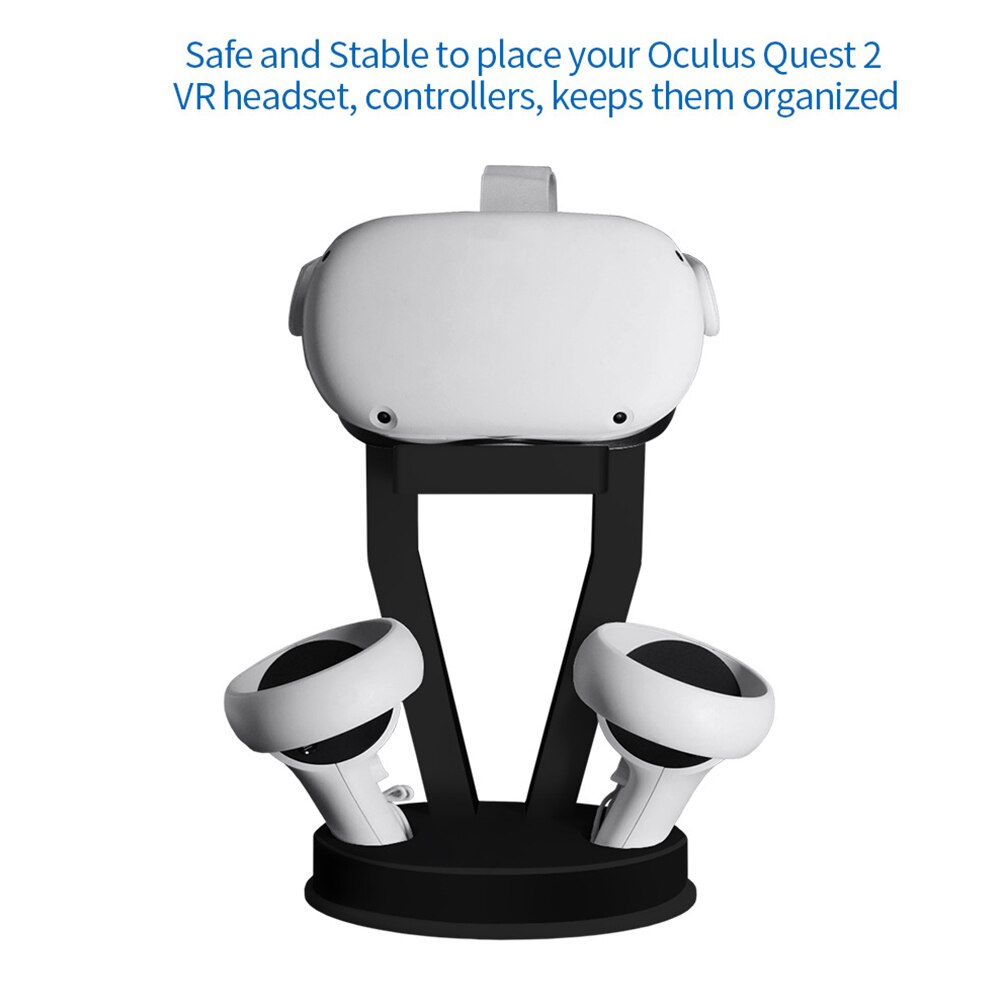 VR Glasses Display Stand Mount Stand for Oculus Quest 2 Headset Controller Storage Holder Instruments Accessory