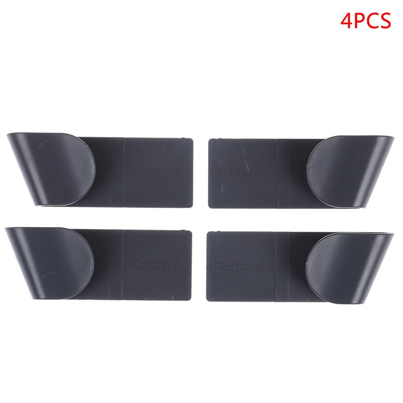 6 stuks pottenrek keukenopslag keukengerei rek lepelrek gratis gat wandhangend draagbaar kookopslag keuken opberggereedschap: 4pc