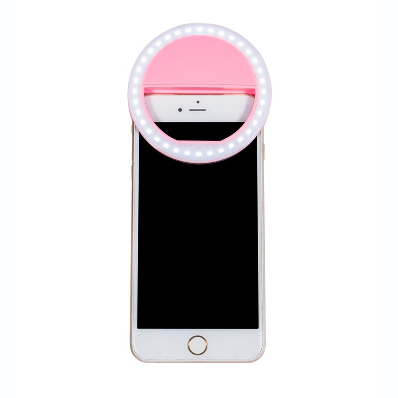 Handys Led Selfie Ring Licht Led Selfie Lampe Foto Nacht Licht Spiegel Neon Zeichen Selfie Ring Handy Clip objektiv Licht