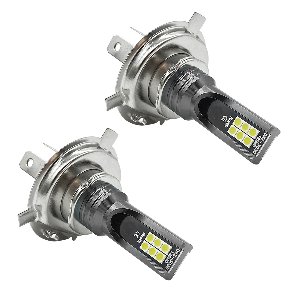 2Stck Super Helle H4 H7 LED-lampe Auto Scheinwerfer Motorrad H1 H3 H8 H9 H11 Auto Nebel Lampen 9005 9006 HB3 HB4 Licht 12v 24V 80W