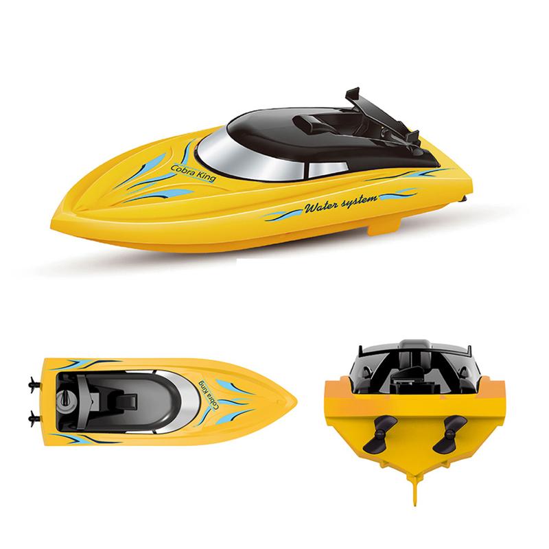 Remote Control Speed Boat Funny Water Toys High Speed Boat Adorable Water Model Toy For Kids Adults Multicolor Optional