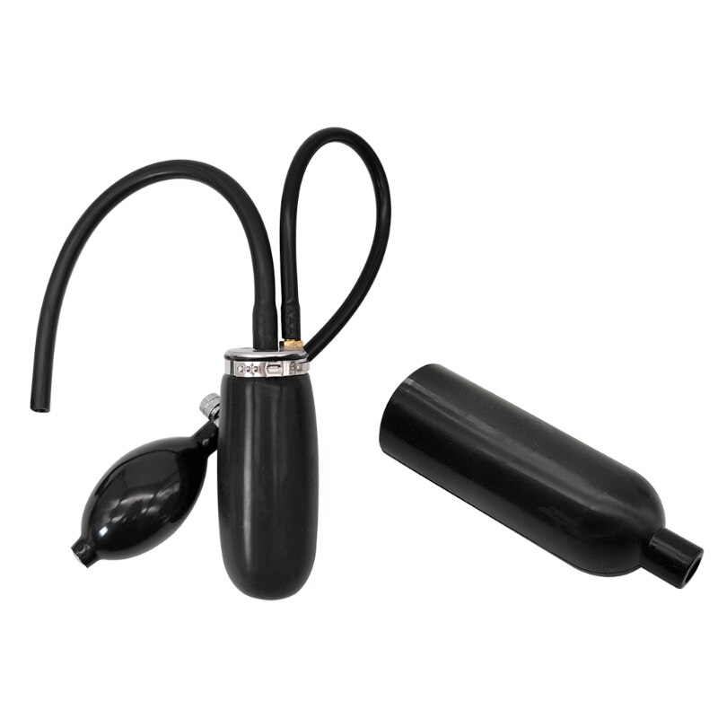 U2JA Inflatable Leak Plug Block Tester, Universal Easy Intake Adapter for 12V Vehicle Pipes Fuel Leakage Checking