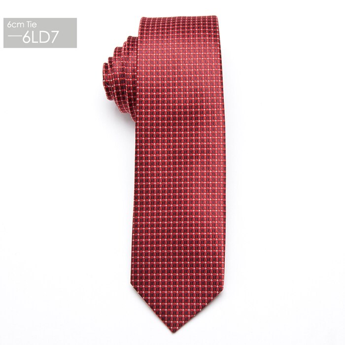 Xgvokh mænds skinny slips bryllup slips slips til mænd gratis business 6cm slips mand tøj skjorte tilbehør: 6 ld 7