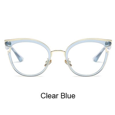 Ralferty Ladies Cat Eye Glasses Vintage Black Optical Eyeglasses Frames Women Eyewear Frame oculos de grau gafas F97551