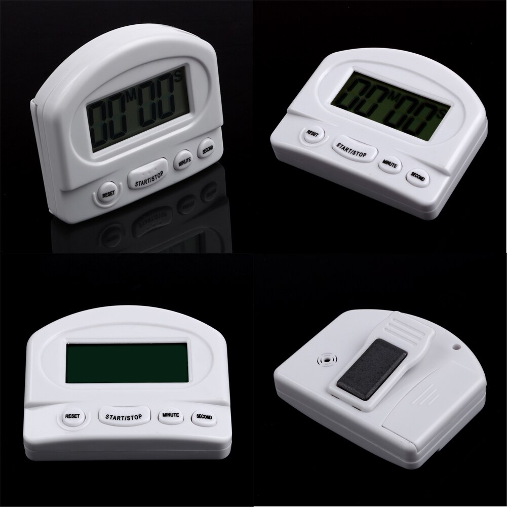 Kitchen Accessories Tools Digital large Screen Display Timer Alarm Clock Countdown Gadgets with LCD Display Accuracy In Seconds