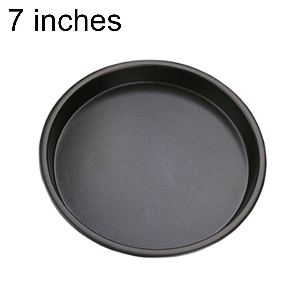 6/7/8/10 Inch Non-stick Pizza Pan Plaat Schotel Tray Mold Bakvormen Bakken Tool: 7 Inch