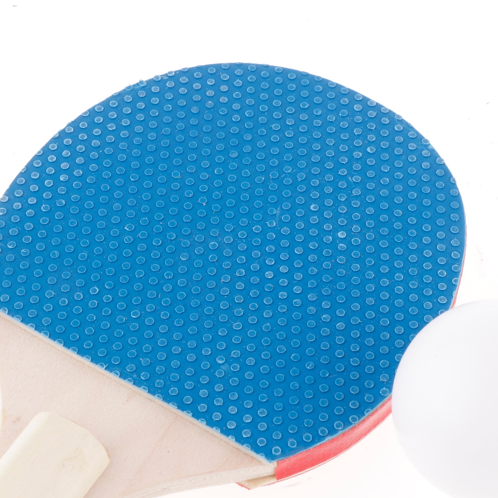 1 par mini bordtennis ping pong racket flaggermus baller nett sett  +1 x ball