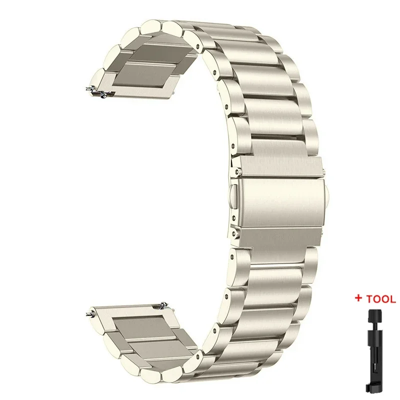 Roestvrij stalen band voor Redmi Watch 5 3 Actieve metalen vervangende armband voor Xiaomi Redmi 5 Lite 3 Lite horlogebandaccessoires: Multicolor / 22mm