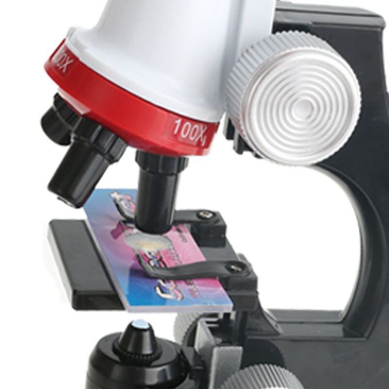 Kinderen Stereo Wetenschap Microscoop 1200x Zoom Biologische Microscoop Kit Verfijnde Wetenschappelijke Instrumenten Educatief Speelgoed Voor Kind