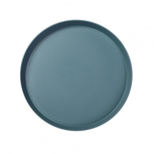 Shockproof Serving Tray Anti-deformed PP Coffee Tea Exquisite Fruit Tray for Living Room: Atrovirens L