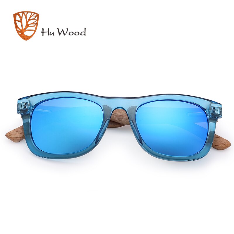 Hu Wood-gafas de sol polarizadas para niños y niñas, con marcos reciclados y brazos de madera de haya, de 4 a 8 años