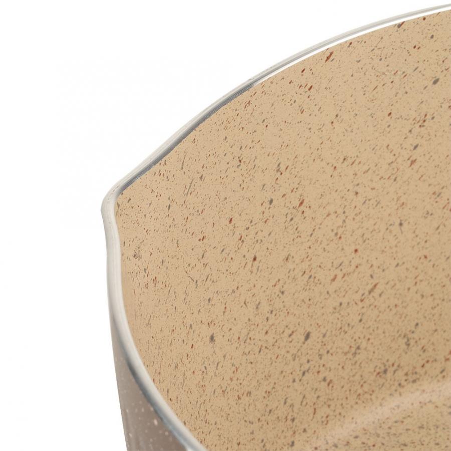 Luftfrituregryde 18cm- stens lille mælkegryde non-stick kogegryde til gaskomfur og induktionskomfurfrituregryde