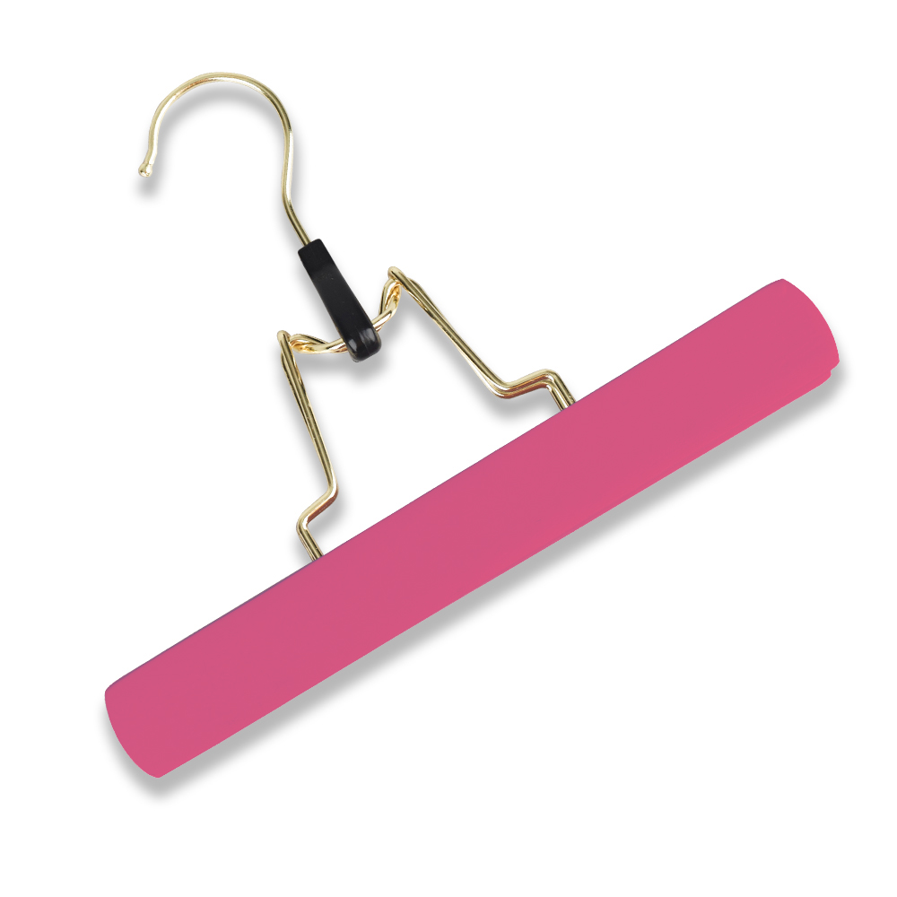 ARLANY Houten haarextensieshanger Dubbelzijdige opslaghouder voor haarstukken Broekhanger voor kleding Broekdrager Pruikhouder: Bruin