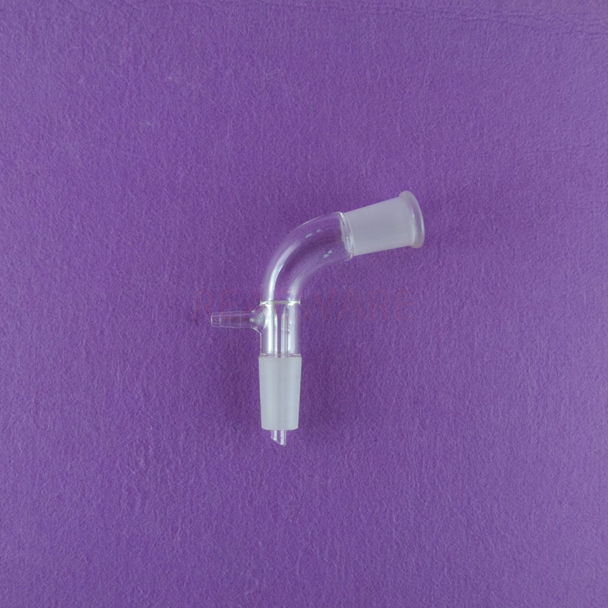 Lab Glass Vacuum take-off Adapter 24/40,105 Bend