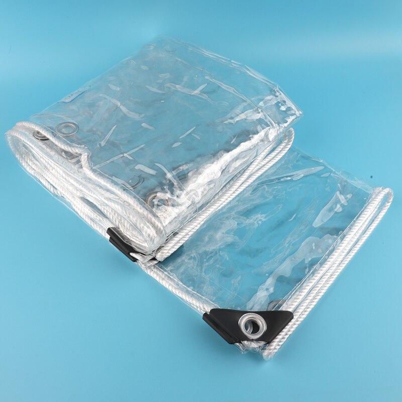 Transparente Outdoor-Plane mit Ösen. PVC-Plane, wasserdicht, transparent, reißfest und winddicht, Plane für Gewächshauspflanzen und Dächer (1,2 m x 3 m Transparente Outdoor-Plane mit Ösen. PVC-Plane, wasserdicht, transparent, reißfest und winddicht, Plane für Gewächshauspflanzen und Dächer (1,2 m x 3 m