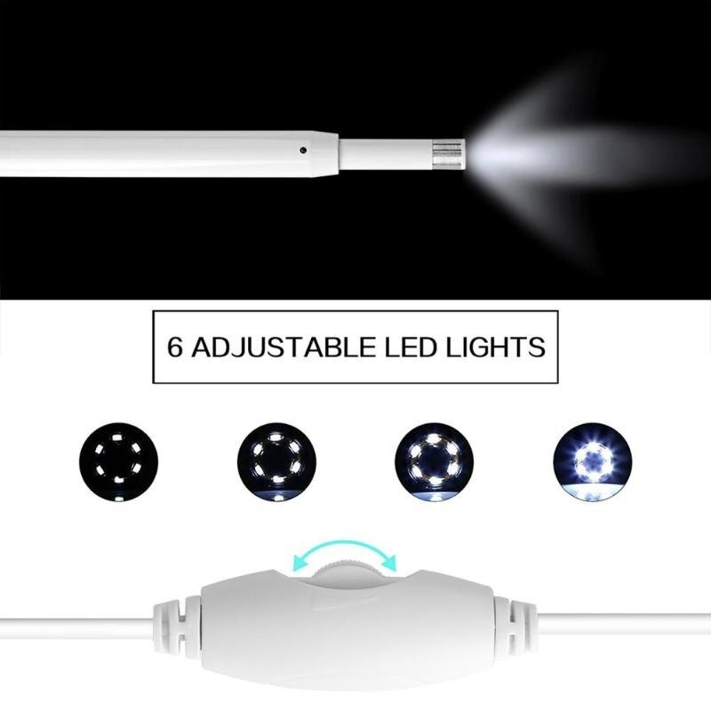 Wifi Ear Otoscope Camera Smart Visual Ear Cleaner Endoscope Pocket Doctor Otoscope Set for Iphone Android Ios Phone