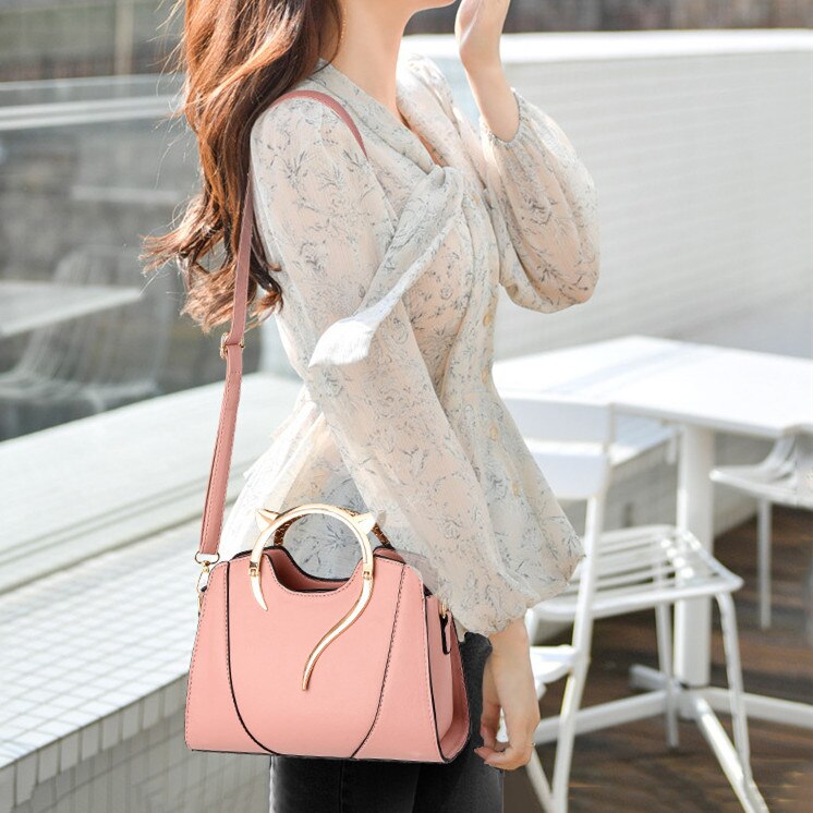 Kat Vormige Draagtas Ring Vrouwen Tas Hoge Capaciteit Handtassen Zomer Trend Tassen Voor Vrouwen Pu Schoudertas Rits Crossbody bag