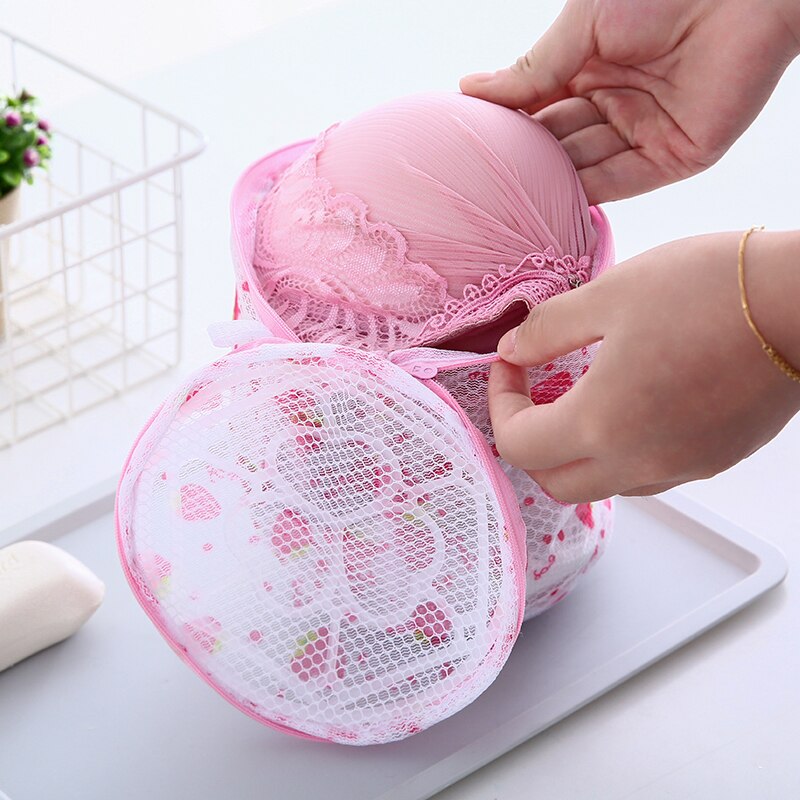 Household Protective Laundry Bag Washing Machine Laundry Bag Bra Underwear Washing and Care Bag Fine Mesh Set Laundry Mesh Bag