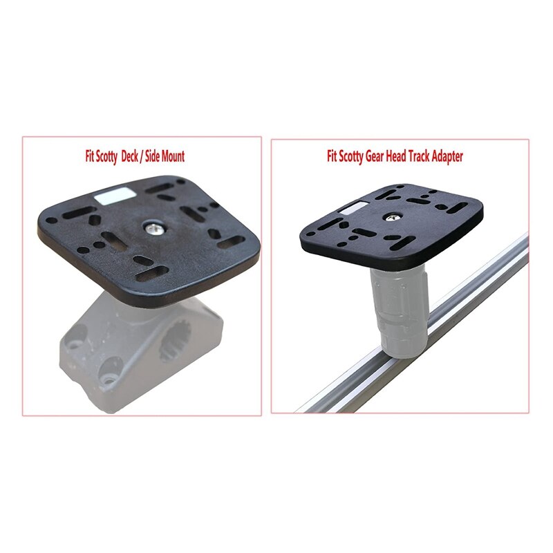 Universal Fish Finder Mount for Boat Kayak Deck Mounting Base Support Marine Fish Finders Holder Bracke