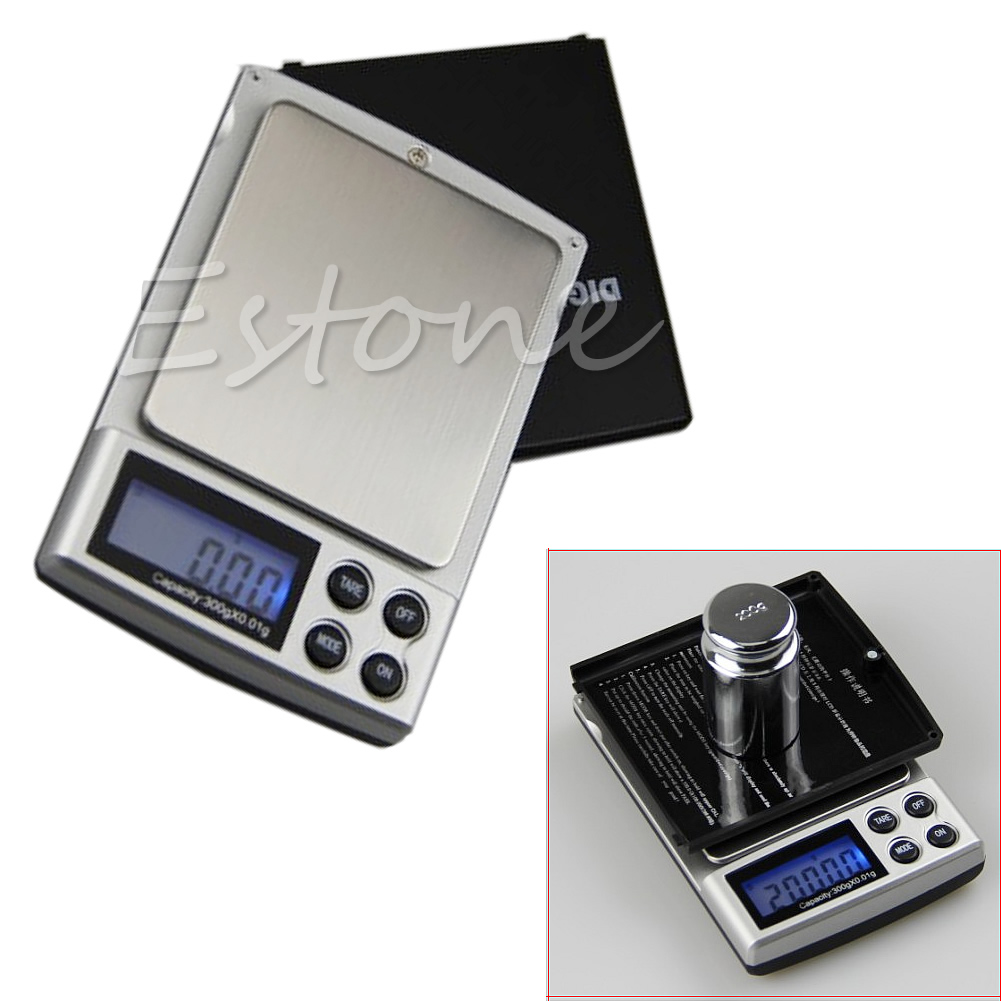 1000g /0.1g Waage Digital LCD Pocket Jewelry Gold Gram Balance Weight Mini Scale