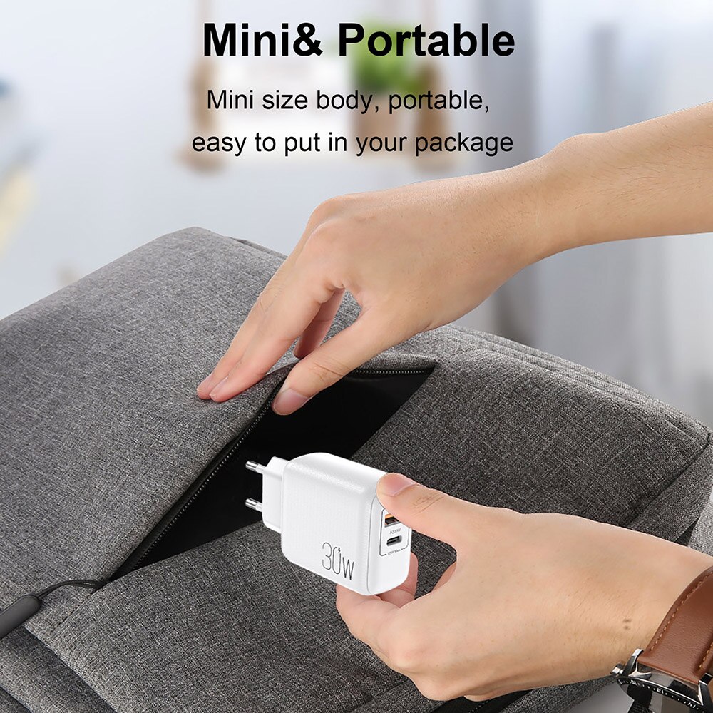 PD 30W USB Quick Charge Typ C PD QC 3,0 Schnelle Lade Für iPhone 13 12 11 Pro Max samsung S21 Wand Telefon Ladegerät Reise Adapter