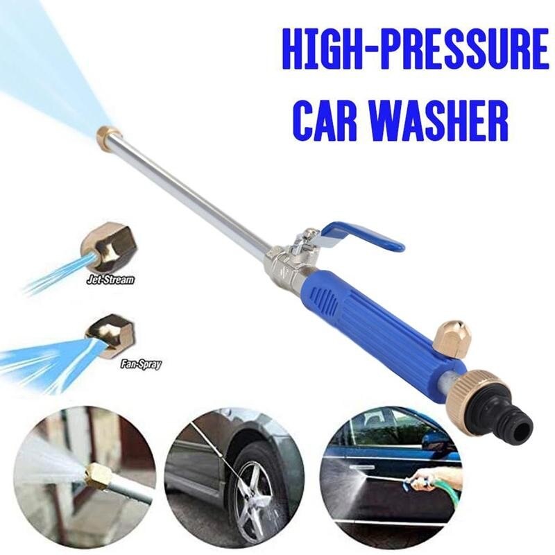 1pc hogedruk waterpistool metaal hogedruk kracht hogedruk auto voor het reinigen van gereedschap hogedrukreiniger pistool hydro home spray w  t6 l 8