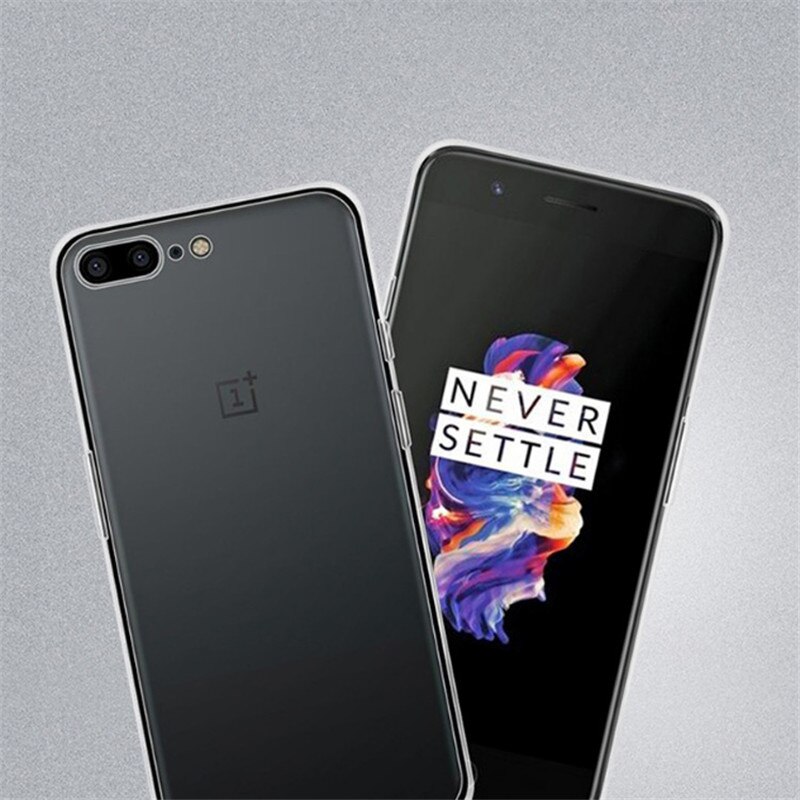 Ultradunne tpu gel flexibele beschermhoes voor one plus 5 five, oneplus 2, oneplus 5 , oneplus 2, oneplus 2, oneplus 5 plus 1 5 a5000 doorzichtige zachte hoes