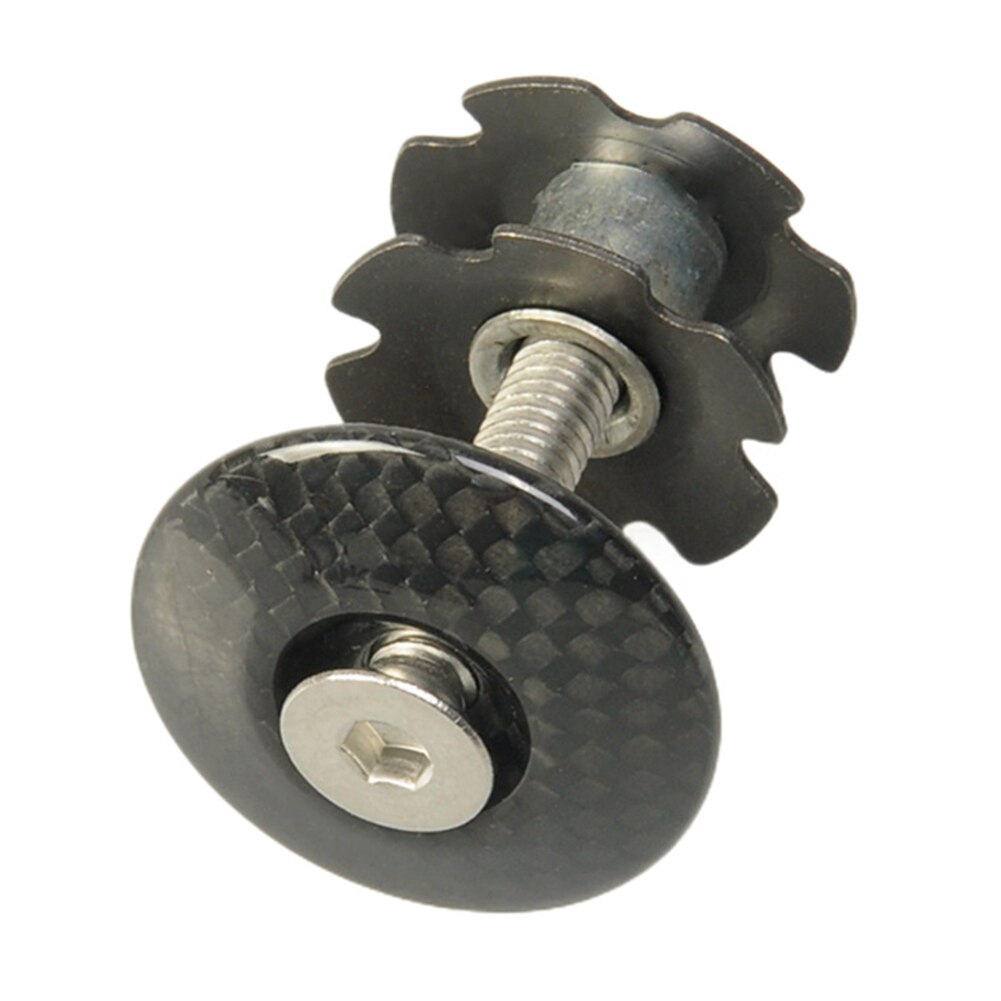 Fahrrad 28,6mm steuern Stern Mutter Gabel Rohr Deckel Fahrrad Headset oben Abdeckung mit Schraube Fahrrad Accessoies Fahrrad Teile bicicleta