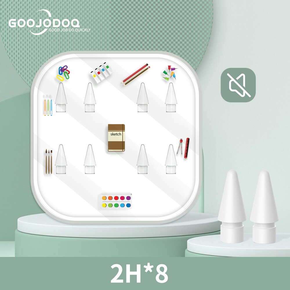 Tip for Apple Pencil Tip Nib for Apple Pencil 1st 2nd Generation Soft &amp; Hard Nib for iPad Pencil Tip Used for 4 Years: 8 pcs 2H 2B