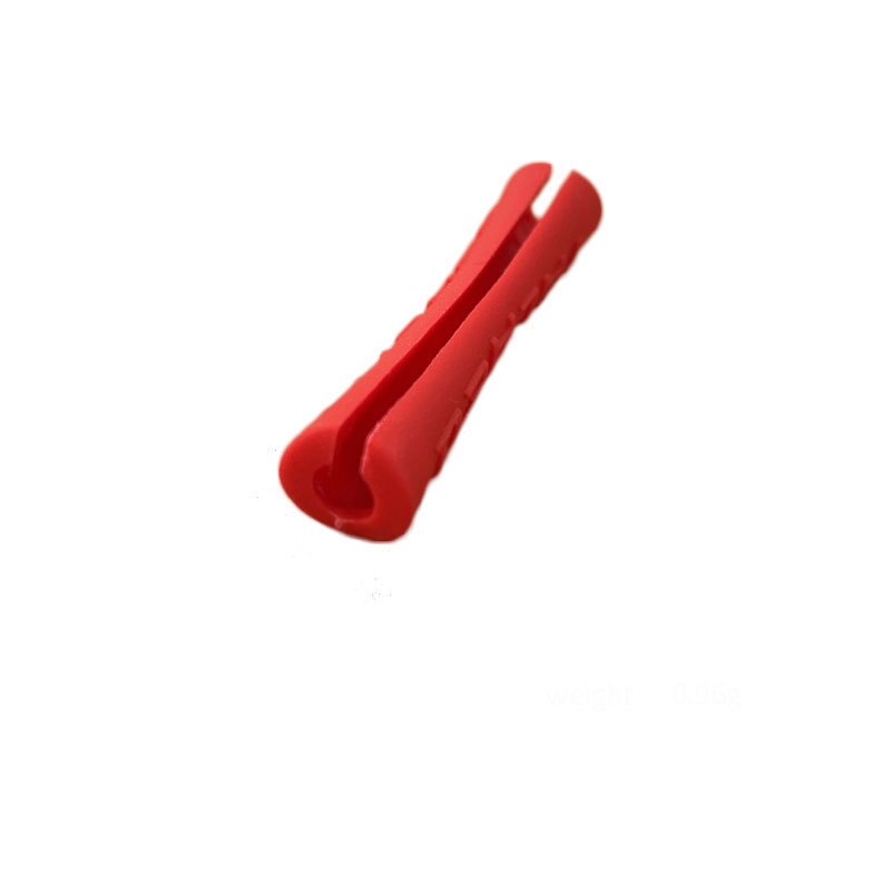 10Ps Mtb Bike Bescherming Tool Rubberen Kabel Beschermer Lijn Pijp Opening Beschermhoes Fiets Lijn Buis Beschermhoes: Red