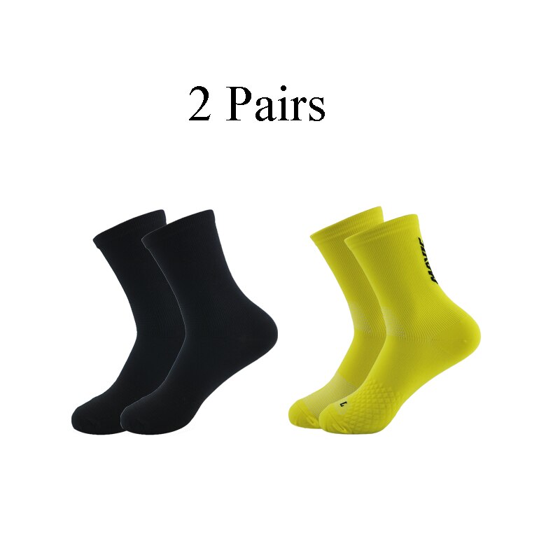 2 Pairs Unisex Non Slip Socks Towel Bottom Outdoor Sports Socks: i