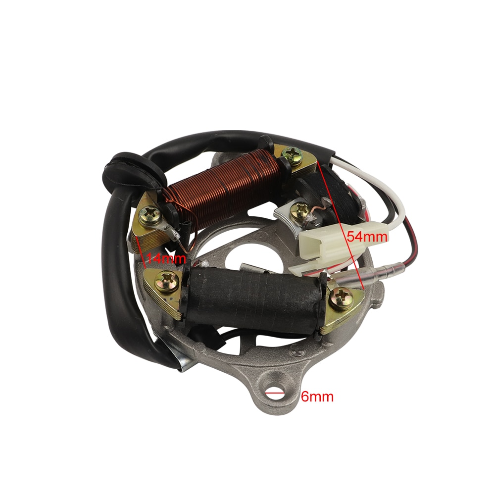 Stator Plate Ignition Magneto for Yamaha PW50 PW 50 QT50 Peewee ATV Mini Bike Motorcycle Accessories