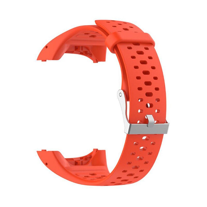 Udskiftning af silikone armbåndsurrem til polære  m400 m430 smarte ure: Orange