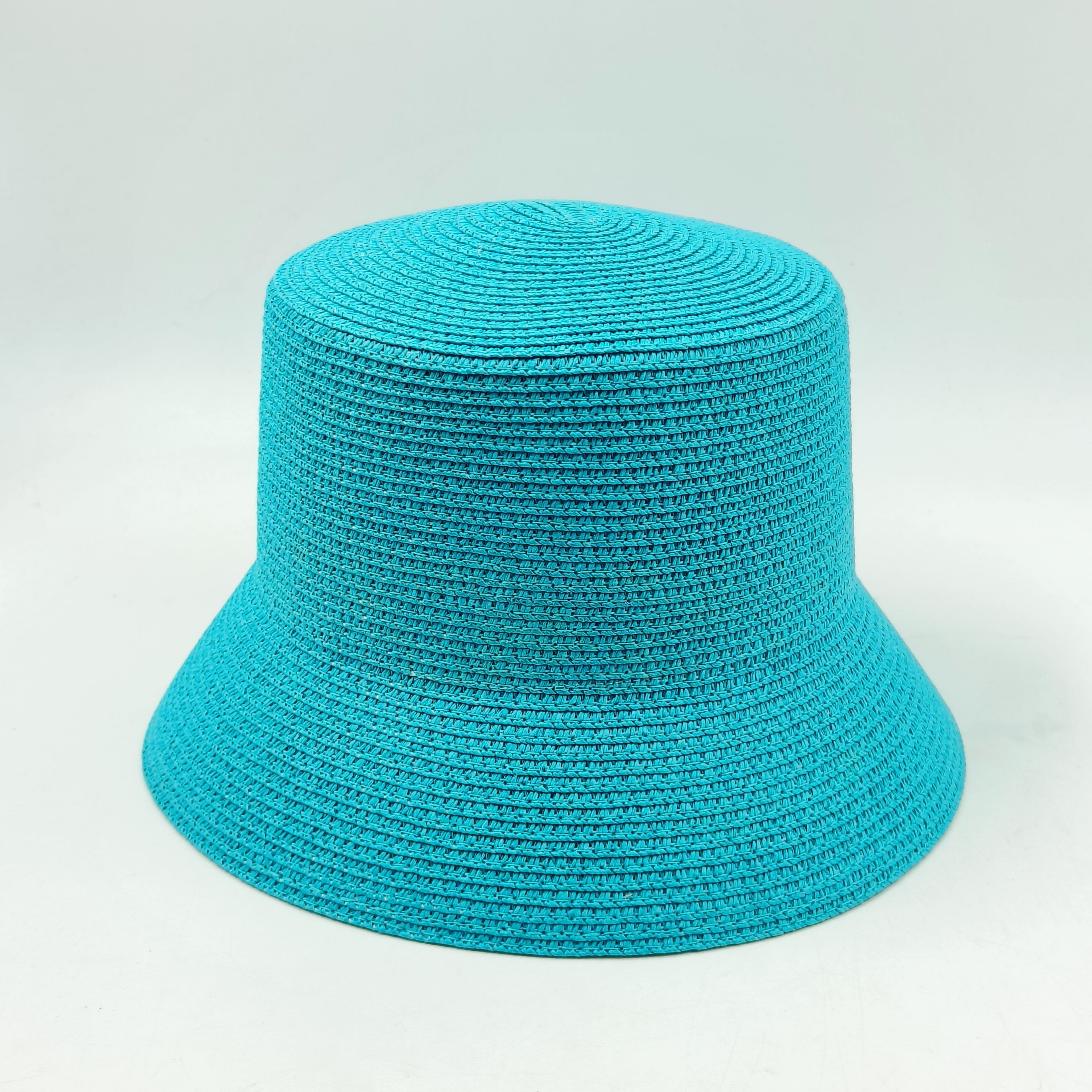 Dame Solhatt Strå - Blomstermønster - Casual - Solbeskyttelse - Liten Brem - Sommer Strand: Militærgrønn