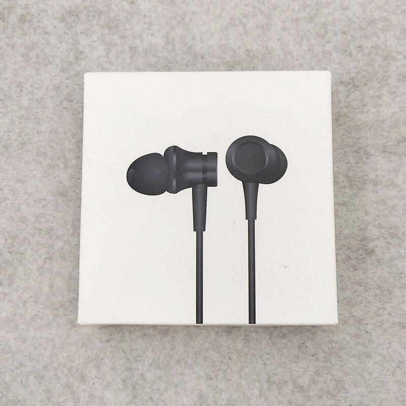 Xiaomi Piston 3 Earphone Mi Fresh 3.5mm In-Ear earphone For Mi Note 10 CC9 9T Pro CC9e A3 Lite Redmi Note 7 8 9 With Mic Headset: black