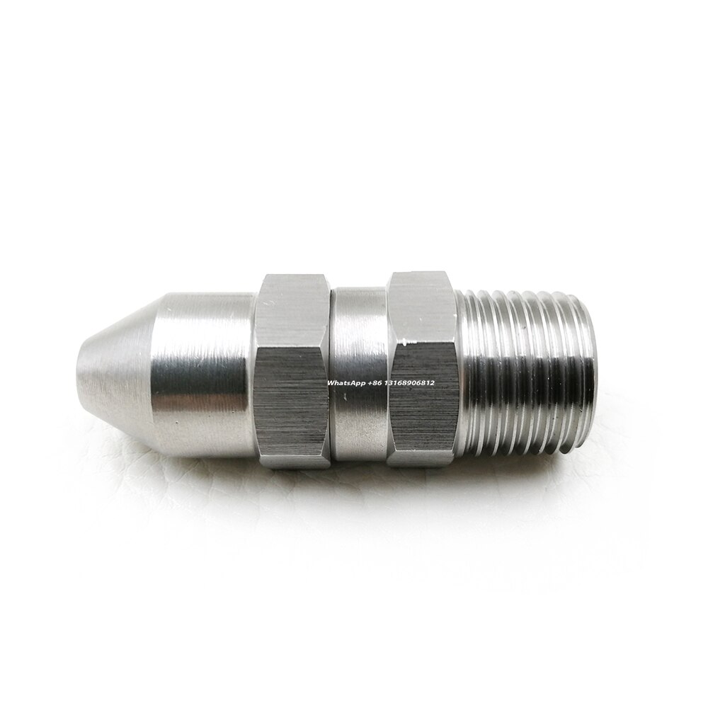 GG full cone nozzle 304 stainless steel 15 degree or 30 degree solid cone nozzle for gas scrubbing scrubbing cooling