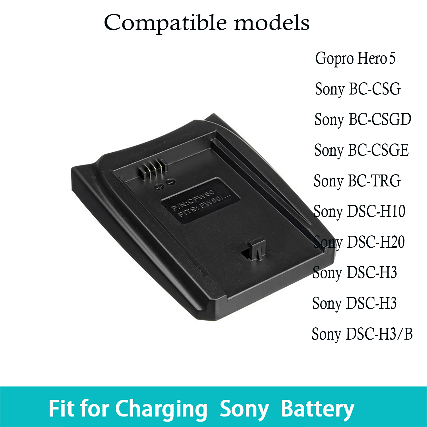 NP-BG1 NPBG1 NP BG1 Battery Case Plate for SONY DSC-H7 DSC-H9 DSC-H10 DSC-H20 DSC-H50 DSC-H55 DSC-H70 DSC-W120 Batteries Charger