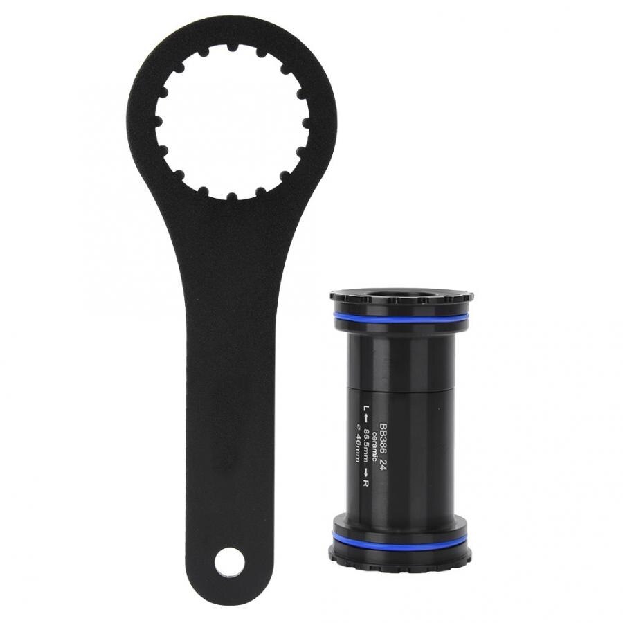 Bicycle Bottom Bracket Interlocking Press-in Type Ceramics Centre Shaft Bottom Bracket Bike Frame Cycling Parts