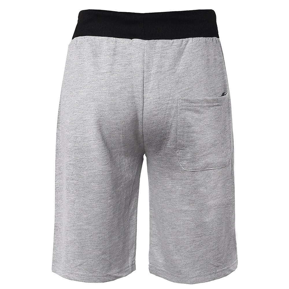 Udoarts sports fleece jogger til mænd 100%  elastiske gymnastikshorts i bomuld