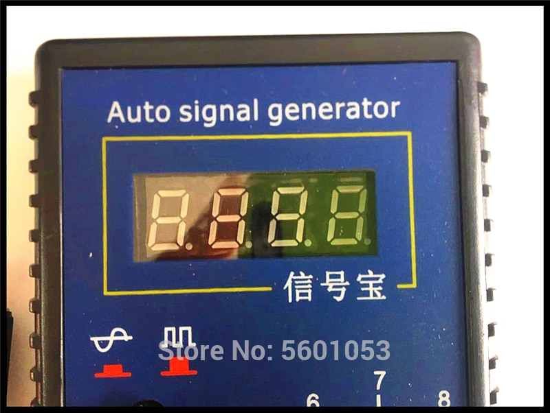 Automobile Signal Simulator Led display Generator Car Hall Sensor and Crankshaft Position Sensor Signal Tester Meter 2Hz to 8KHz