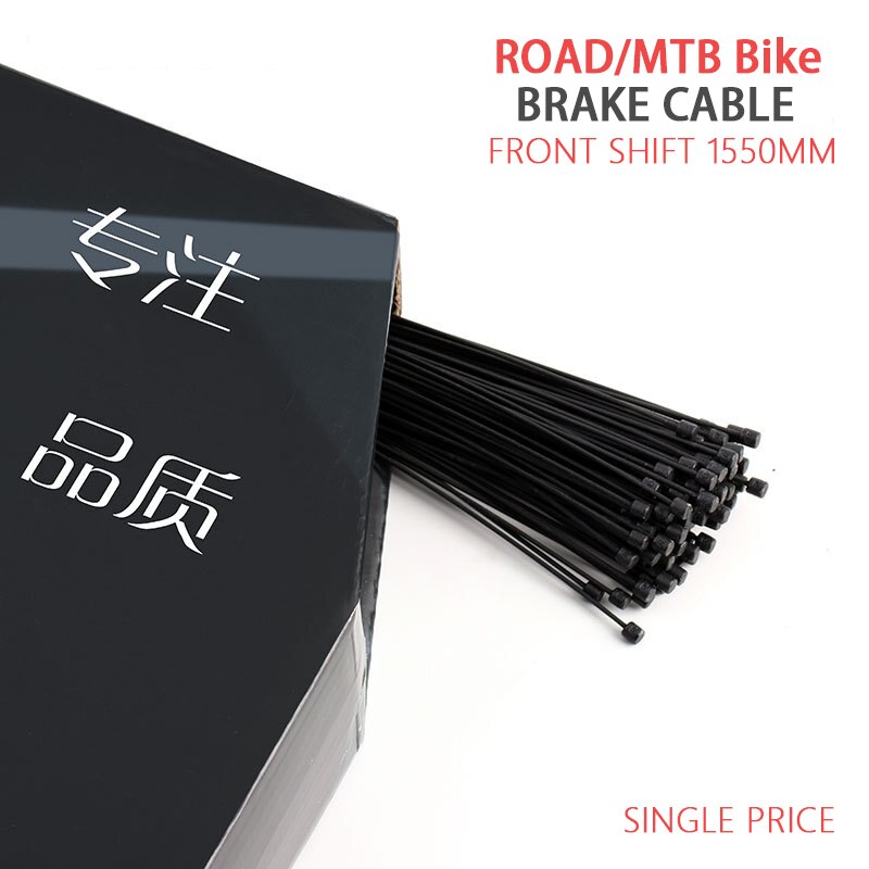 Kit Gaines Et Câbles De Frein Vélo Chstarina - 2.5m Gaine + Câbles Avant/arrière Pour VTT Et Route