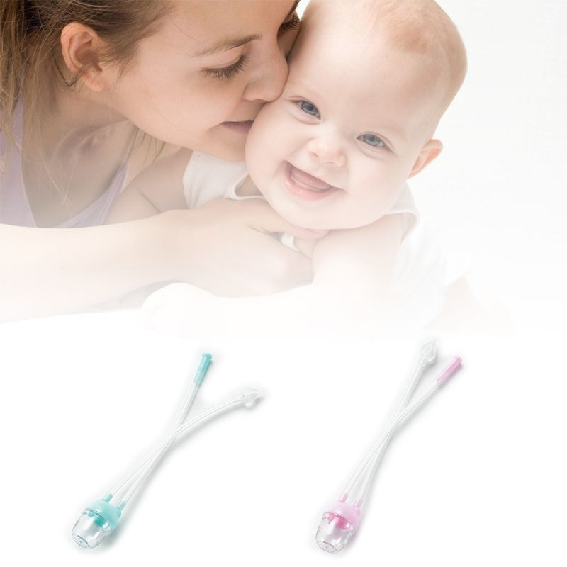 Bebê nariz mais limpo dispositivo de sucção nasal snot recém-nascido aspirador seguro cuidados com a enfermagem silicone macio vácuo segurança otário