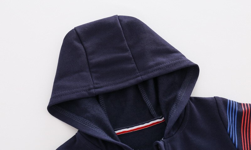 Jongens Herfst Trui Kinderen Lange Mouwen Hooded 2022 Trui Rits Jongen Jas Kids Jassen Voor Jongen