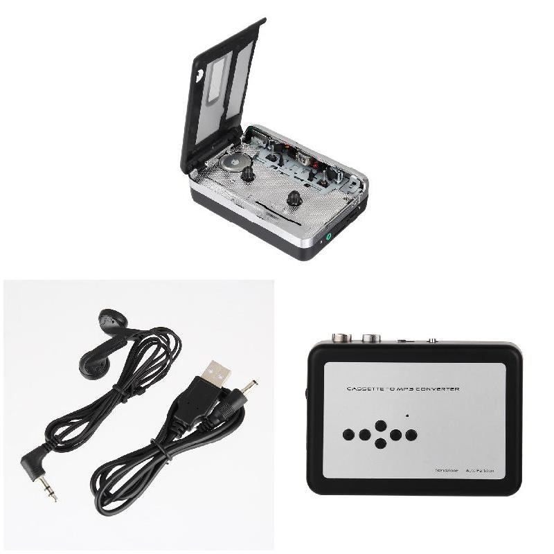 Draagbare Cassette naar USB MP3 Converter Recorder Capture Muziekspeler voor Laptop PC ND998