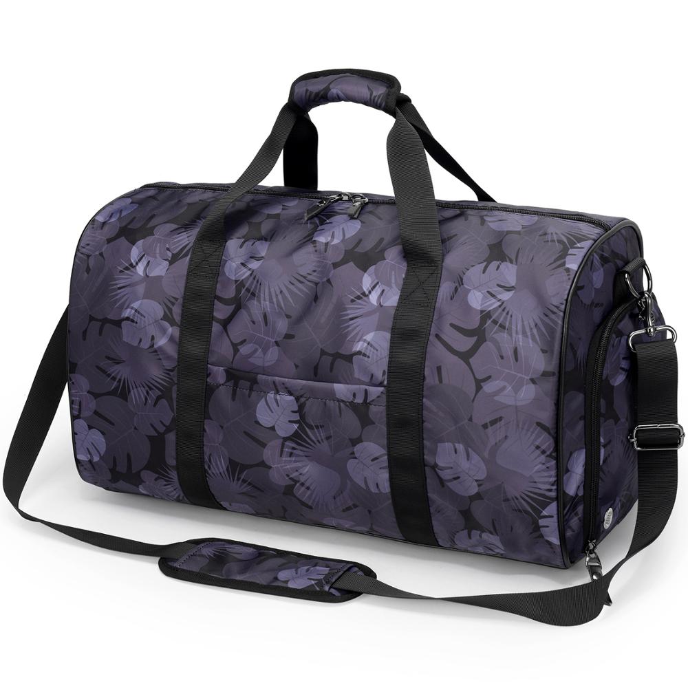 Vrouwen Bagage Handtas Grote Capaciteit Bloemenprint Vrouwen Reistas Tote Duffle PT797