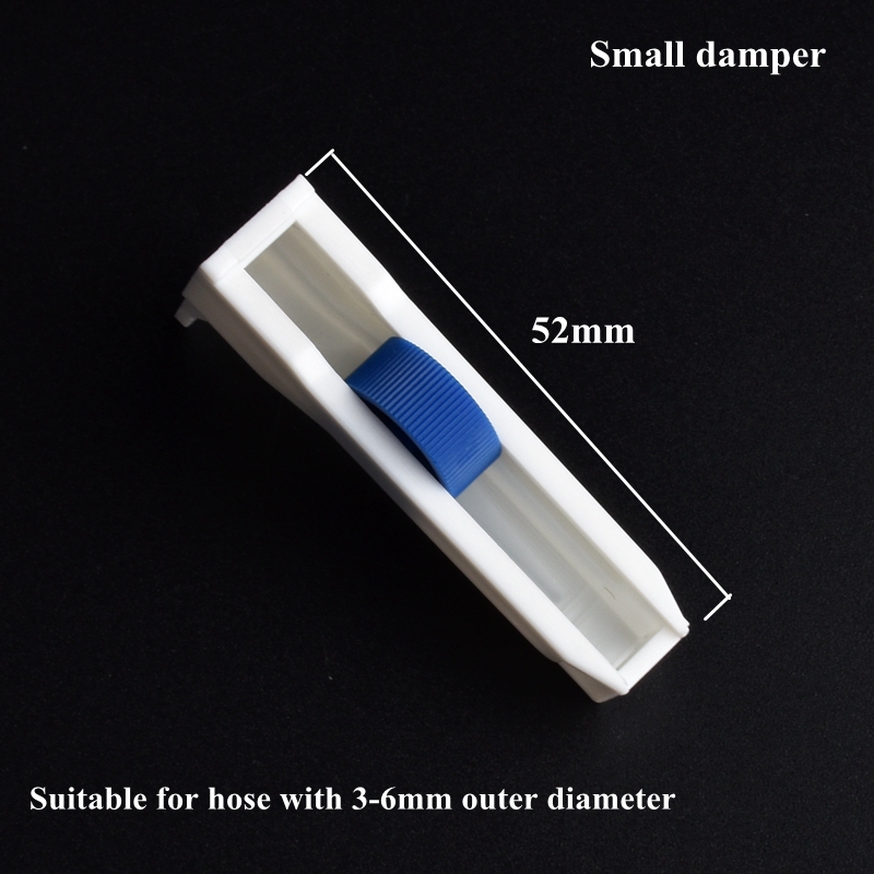 1~5 pcs Hose Flow Regulator Robert Clip Water Clip Bottle Drip Flow Rate Regulator Aquarium Garden Irrigation Hose Switch Damper: WHITE / 1''