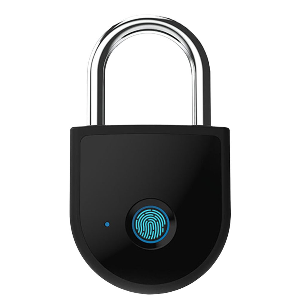 Fingerprint Padlock Smart Bluetooth Biometric Lock Quick Access Keyless Support APP