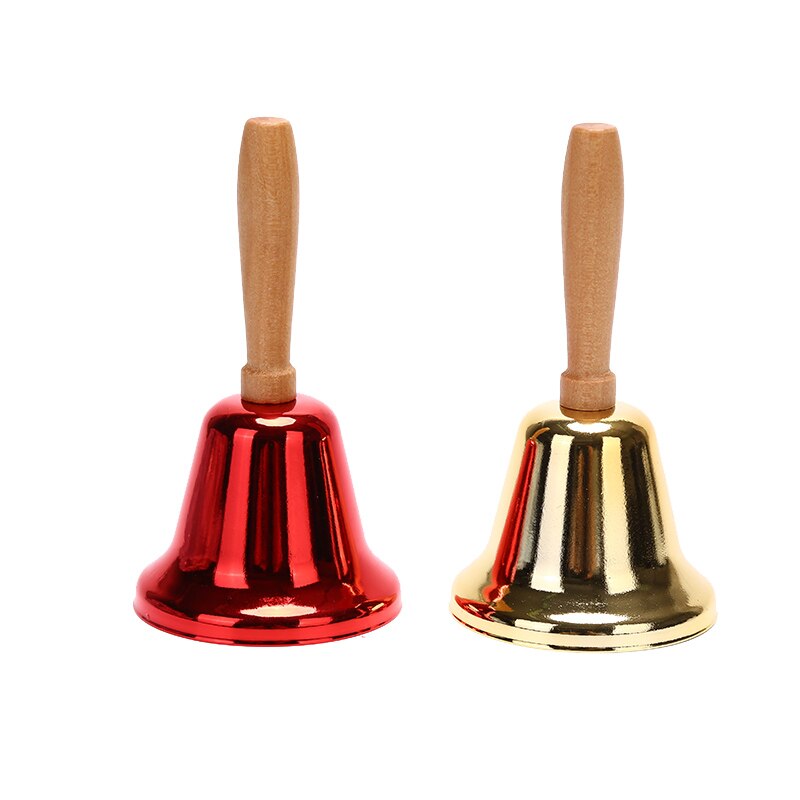 Staal Hand Bell Kerst Kerstman Luid Bellen Bell Alarm Voor Scholen Bruiloft Evenementen Decoratie